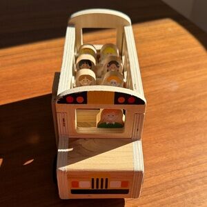 Mellisa & Doug Wooden School Bus Toy